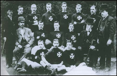 St Mark's Football Team 1884