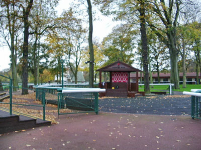 Winner's Enclosure at Haydock Park