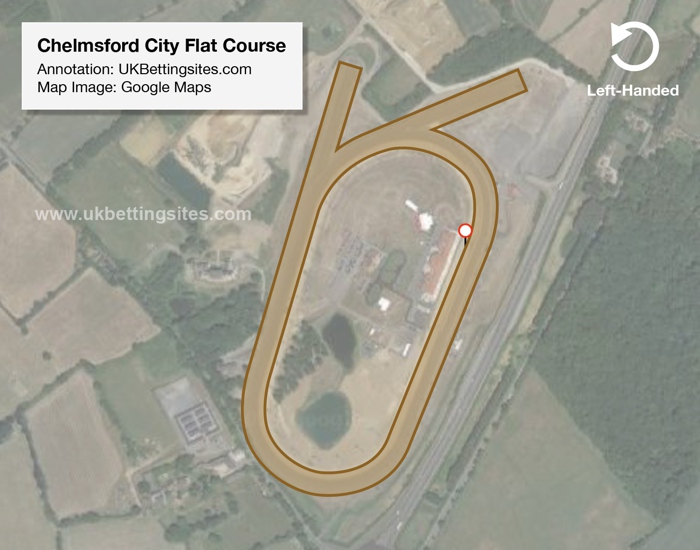 Chelmsford City Racecourse Map