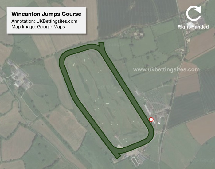 Wincanton Jumps Racecourse Map